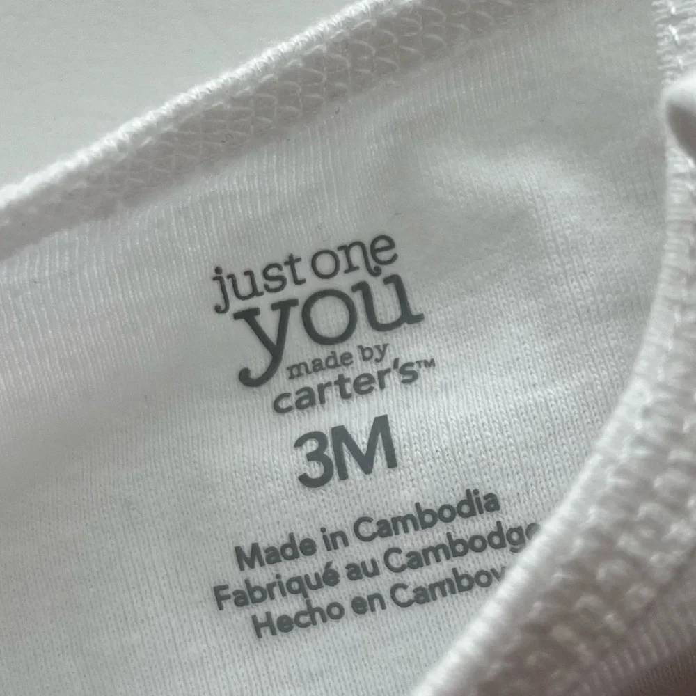 Just One You • 3 Months Baby Onesies Bundle of 3